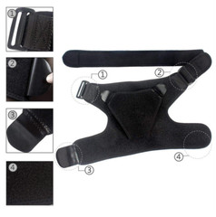 Shoulder Brace Rotator Cuff Support Relief Pain Adjustable Left & Right Belt US