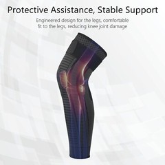 Full Leg Compression Sleeves with Anti-Slip Design for Joint Support and Recover