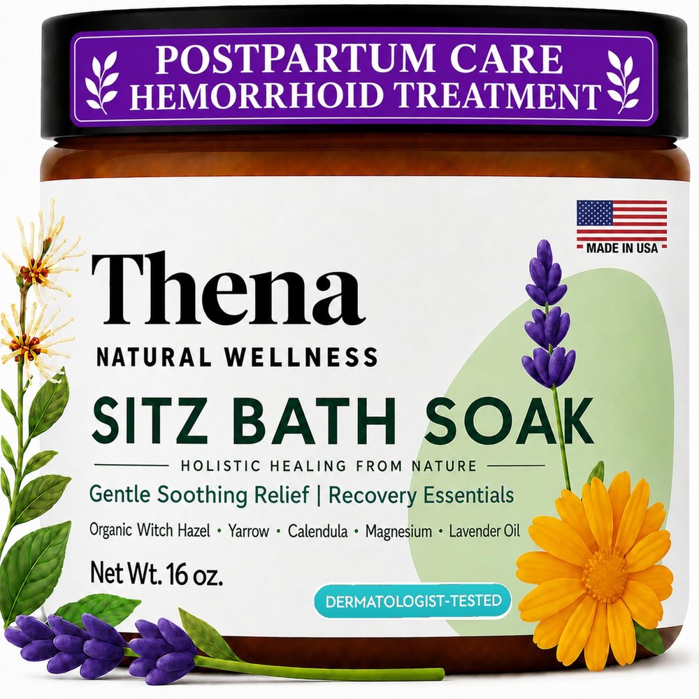Thena Natural Wellness Best Organic Sitz Bath Soak Care And Post Partum