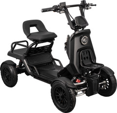 500W Heavy Duty 4 Wheel Mobility Scooters for Seniors Adults with Cargo Platform