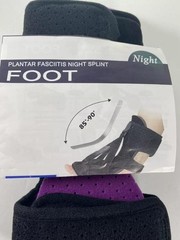 Lynrise Plantar Fasciitis Night Splint Foot Brace Support Plantar Fasciitis
