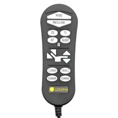 Golden Technologies Maxicomfort Headrest Lumbar Hand Control ZK3200