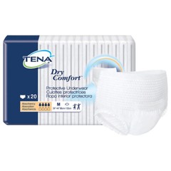 Tena Dry Comfort Pull On Underwear, Moderate Abs., Medium, 72422, Case of 80