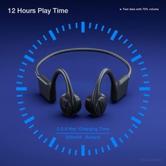 Bone Conduction Hearing Aids for Deafness Bluetooth Noise-Cancelling 4416