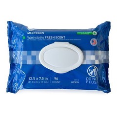 McKesson Personal Cleansing Wipe 7.5 x 12.5″ WPW96 1 Pack 96 Wipes