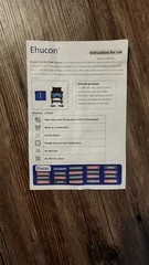Ehucon Non-Slip One Way Transfer Support Glide Pad Wheelchair Elderly Blue