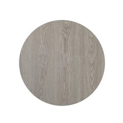 Flash Furniture 30 Round Table Reversible Laminate Top White/Gray Pack 1