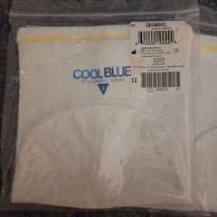 Cool Blue Prosthetic Socks 3-Pack Lot 1-Ply Size 5 6 Yellow CB1XWSH2 SPS 428015