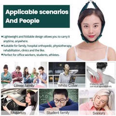 1PCS Hanging Neck Stretcher Cervical Pain Relief Traction Belt Device Adjustable