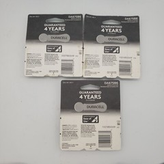18 Duracell (3pkgs of 6) Hearing Aid Batteries Size 675 Easy Exp Date 03/2024