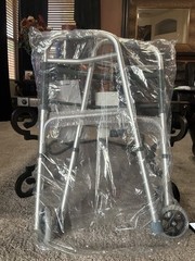 Foldable – Adjustable Height 2-Wheel Walking Frame aluminum. Scottsdale AZ