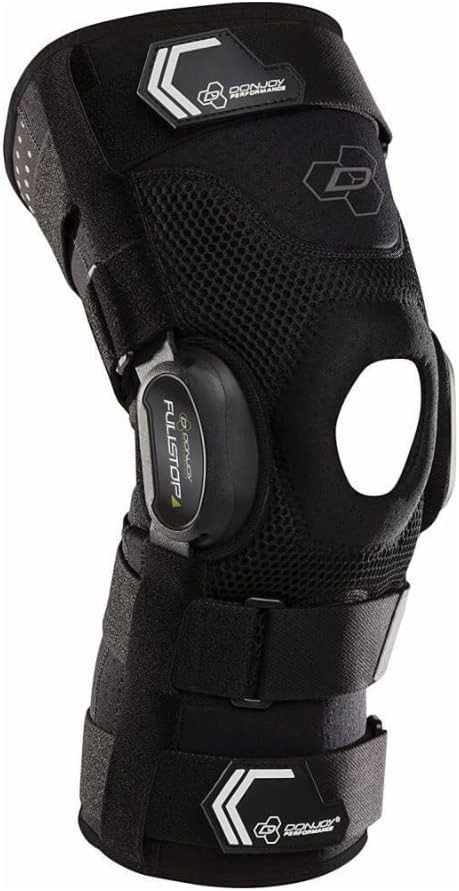 DonJoy Performance BIONIC FULLSTOP ACL Knee Brace, Medium Medium, Black