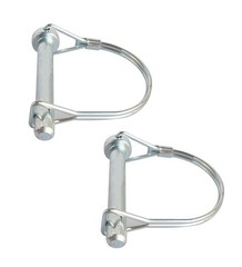 2PCS Knee Walker Universal Locking Pin,Knee Scooter Lock 8mm x 60mm, SILK