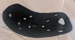 BackJoy Relief Ergonomic Posture Seat Cushion Black Fabric Top Used