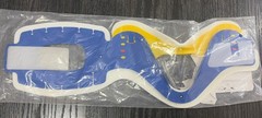 Adjustable Plastic Neck Brace Blue White Yellow Stabilization Support Adult NEW