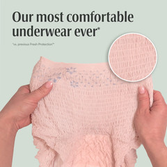 Depend Fresh Protection Incontinence Underwear for Women, Adult Diapers