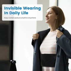 POSTURE CORRECTOR FOR WOMEN MEN ADJUSTABLE BACK BRACE 3 SIZE