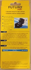 FUTURO Sport Deluxe Ankle Stabilizer #46645 Adjustable Black 8.0-10.0 in