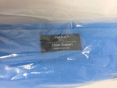 Brownmed IMAK RSI Elbow Support Brace – Blue NEW Adjustable Night-time X-Large