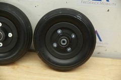 PAIR 7″ x 2″ Caster Wheels Tires for Quickie Power Chairs Pulse 6 5 Q500M Q300M