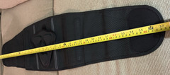 BraceUP Adjustable Stabilizing Lumbar Lower Back Brace Support Belt – Black