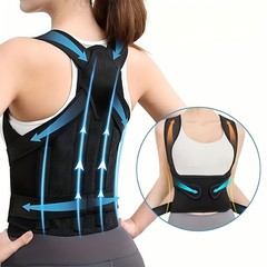 Back Brace Posture Corrector Women Men Shoulder Straightener Adjustable Support