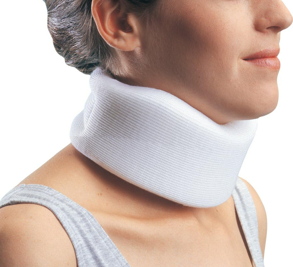 Low Contour Cervical Collar Neck Support Brace: Medium Density, Medium