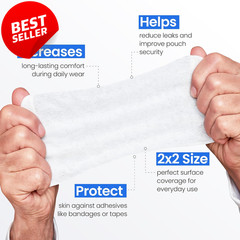 No Sting Skin Barrier Wipes 75 Ct Alcohol Free Ostomy Stoma Skin Prep – US