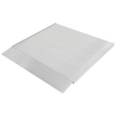 5.84″H 700lbs Capacity Threshold Ramp Bridge Portable Aluminum Angled Entry