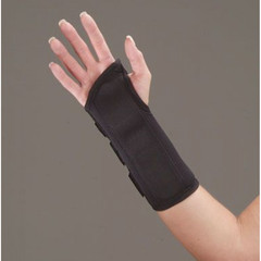 DeRoyal Leatherette Wrist/Forearm Splint – Large Left (8″) – Model 5010-09
