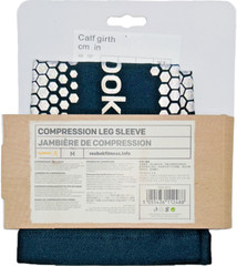 Reebok Compresson Leg Calf Sleeve Protection 1 Pair Running Support Black Size M