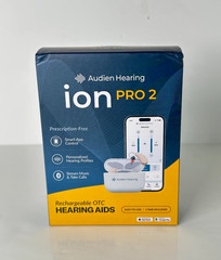 Audien ion Pro 2 Rechargable OTC Hearing Aids Comfort Design Certified Rebuilt