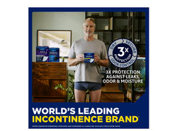TENA Men Incontinence Guards Maximum Absorbency 144 Ct Bladder Control Pads