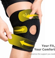 Compression Sleeve Knee Brace for Injury Recovery & Arthritis – Lightweight Fit
