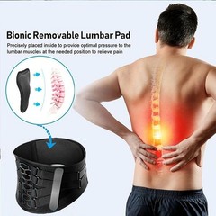 Adjustable Lower Back Brace Lumbar Support Waist Belt Men Women Back Pain Relief