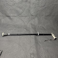 Rehand Walking Cane Foldable Adjustable Tool Collapsible Black All Terrain
