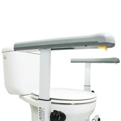 KMINA – Toilet Safety Rails for Seniors (330 lbs), Toilet Safety Frame with
