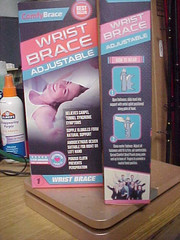Two Comfy Brace Adjustable Wrist Braces. New