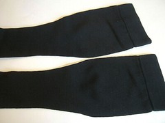 Ames Walker Style 111 Over-the-Calf Cotton Compression Socks 20-30mmHG Size LG
