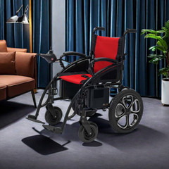 Foldable Electric Wheelchair All Terrain Heavy Duty Electric Wheelchairs Audlts