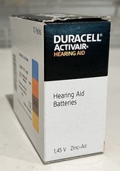 Duracell Activair Hearing Aid Batteries 312 Brown 10 Pack 60 Total Exp 11/28 NEW