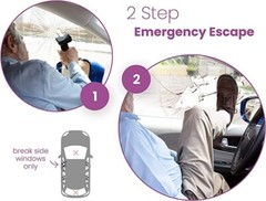 3 in 1 Car Handle Assist Set of 2