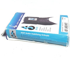 Med Spec ASO Ankle Stabilizer Brace, White, Large, Right or Left, Open Box