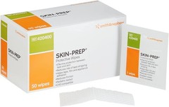No-Sting Protective Wipes – 50 Sterile Skin Barrier Wipes for Sensitive Skin
