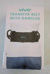 Vive Gait Belt (300Lbs) Transfer Belt with Handles – Medical Nursing Safety Pati