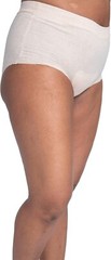 Women’s Pull On Absorbent Disposable Underwear, Tan, Large, 15 Count