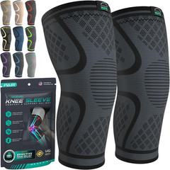 Compression Knee Brace for Women & Men – 2 Pack Knee Brace for Women Running Kne