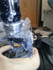 CARBON FIBER BELOW-KNEE PROSTHETIC LEG META METACORE FOOT APC TRULIFE LEFT FOOT