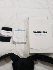 VANRORA Posture Corrector for Unisex Back Brace Fully Adjustable Comfy Size S/M