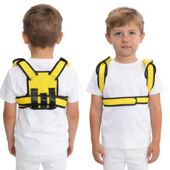 Kids Posture Corrector Back Brace Boys Girls Breathable Adjustable Support M
